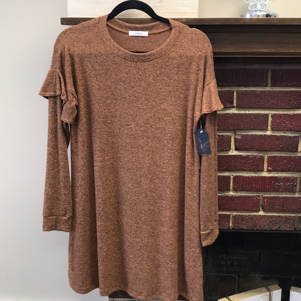 Rusty Orange Tunic